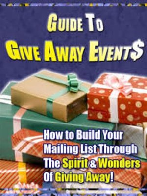 cover image of Guide to Give Away Events